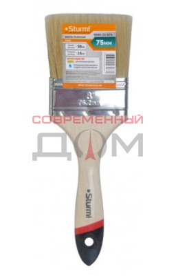 Кисть плоская Sturm 9040-22-075 Euro" 3" (75мм)